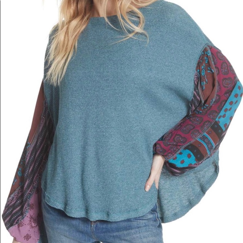 Free People Thermal Blossom Top